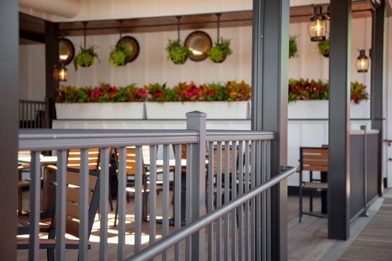 RDI® Collection Avalon Aluminum Railing® In Matte Bronze